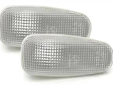 Beli bocni migavci za Mercedes Benz C 180, C 200, C 220 ...