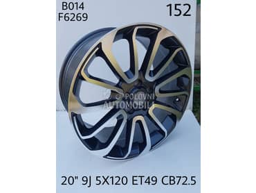 Aluminijumske felne  20" 5 x 120