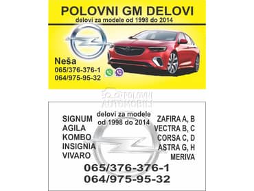 krila,potkrila za Opel Agila, Astra G, Astra H ... od 1998. do 2014. god.