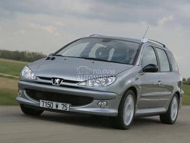Sve za prednji i zadnji trap za Peugeot 206 od 1998. do 2010. god.