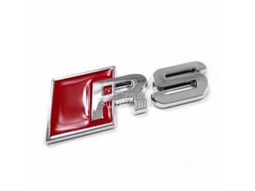 Samolepljivi znak RS za Audi 