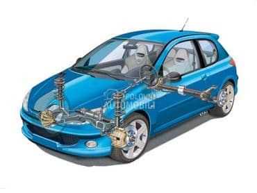 Ramena, viljuške za Peugeot 206 od 1998. do 2010. god.