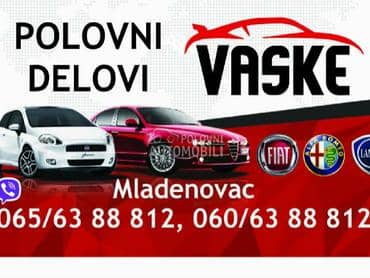 Letva volana za Fiat Punto od 2000. do 2007. god.