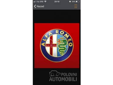 Delovi za Alfa Romeo 147