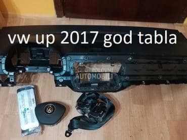 vw up tabla pojasevi airbegovi za Volkswagen up!