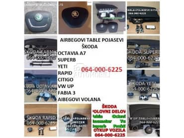 Airbegovi za Škoda Fabia