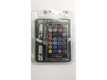 t10 led rgb sa daljincem