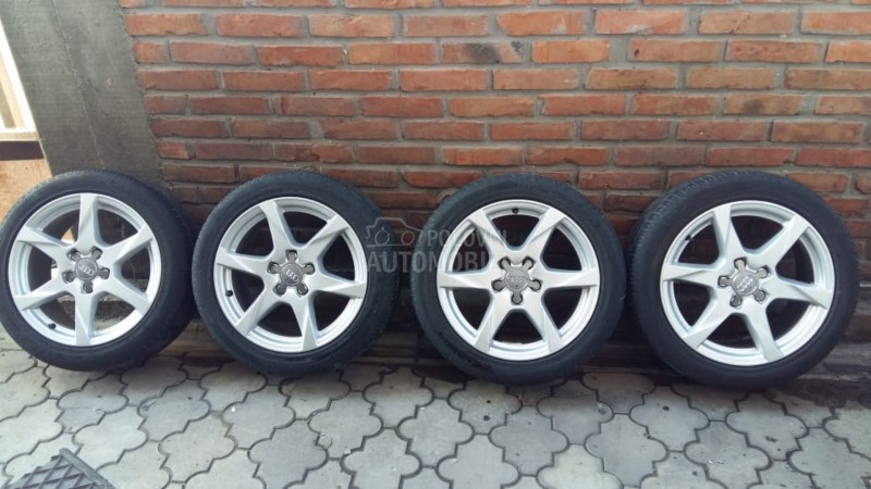 Aluminijumske felne audi 17" 5 x 112