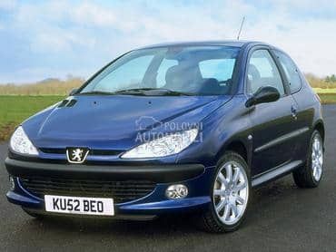 Limarija u teget boji za Peugeot 206