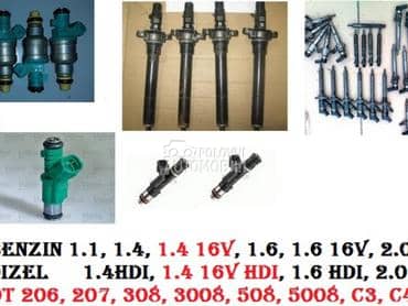 Dizne za Citroen Berlingo, C1, C2 ... od 2002. do 2015. god.