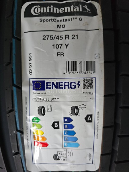 Continental 315/40 R21 Letnja