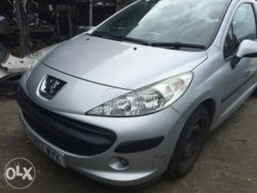 Pezo 207 delovi za Peugeot 207 od 2006. do 2010. god.