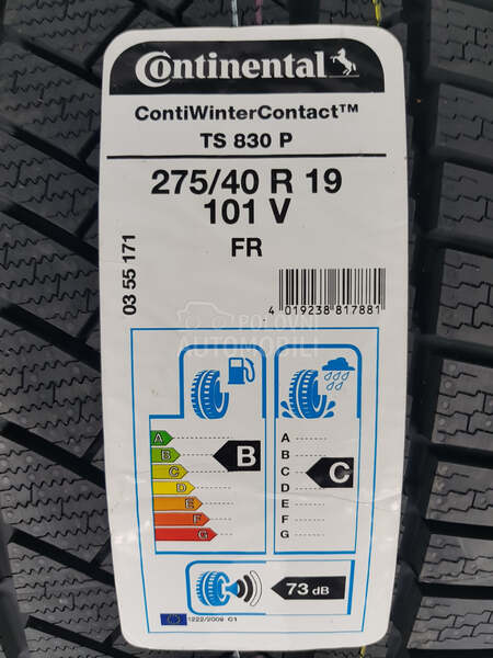 Continental 275/40 R19 Zimska