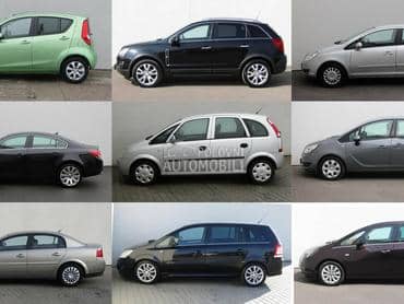 Vrata za Opel Combo, Zafira, Agila ... od 1995. do 2019. god.