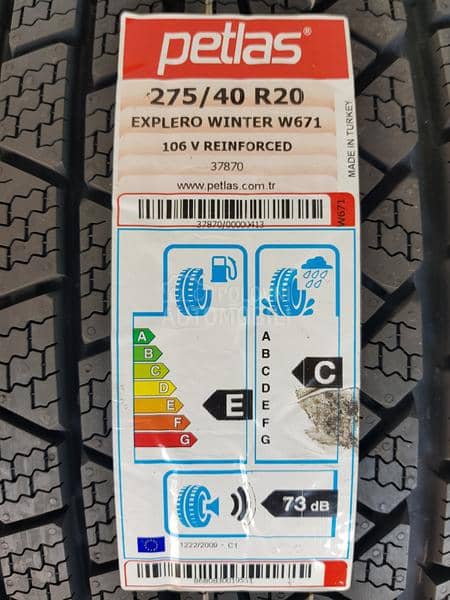 Petlas 275/40 R20 Zimska