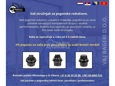 Radne mašine, delovi i oprema.