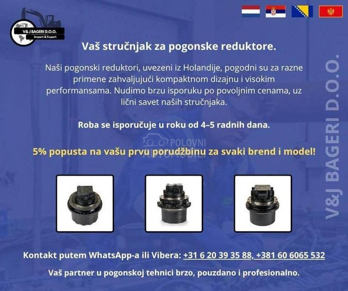 Radne mašine, delovi i oprema.