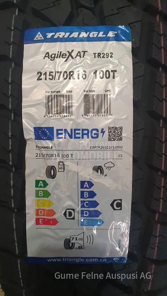Triangle 215/70 R16 Letnja