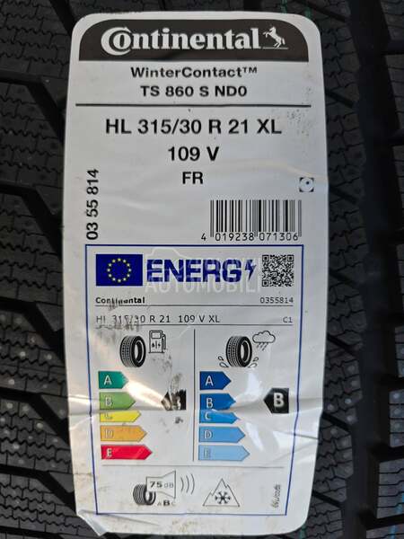 Continental 315/30 R21 Zimska