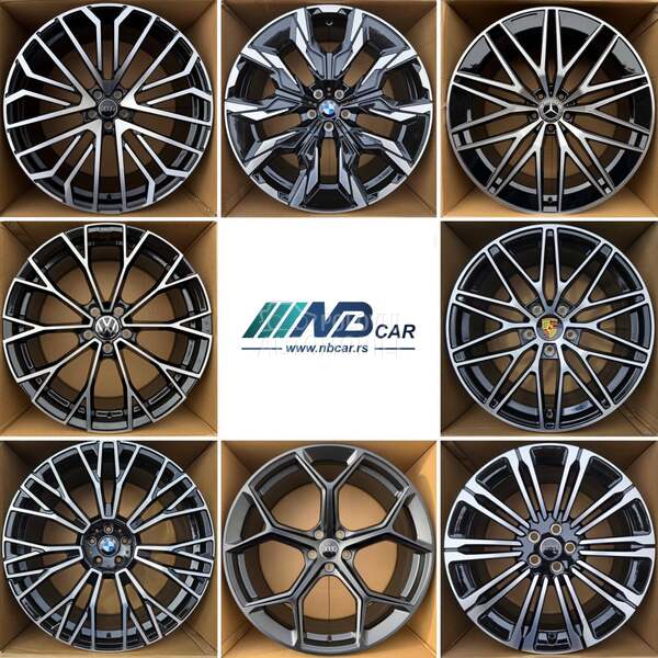 Aluminijumske felne  19" 5 x 120