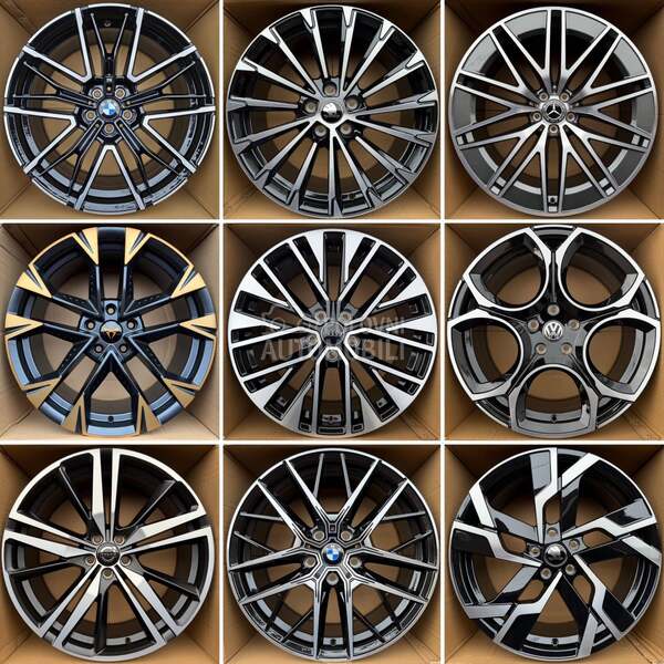 Aluminijumske felne  19" 5 x 120