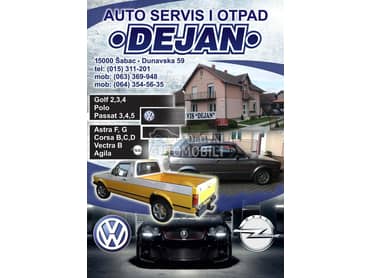 Opel Astra - kompletan auto u delovima