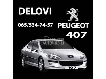prednji branik za Peugeot 407 od 2004. do 2008. god.