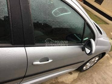 Suvozaceva vrata za Peugeot 207