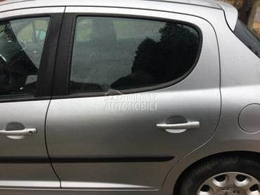 Zadnja leva vrata za Peugeot 207