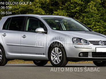 Volkswagen Golf 5 -  kompletan auto u delovima