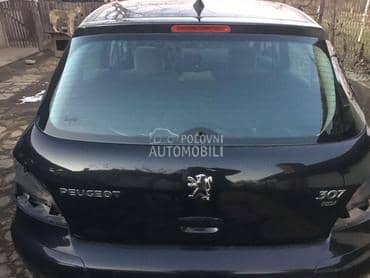 Gepek vrata crna za Peugeot 307