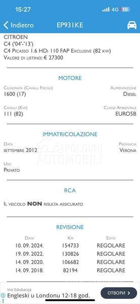 Citroen C4 Picasso 1.6 HDI