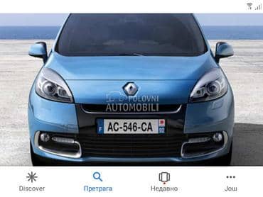 farovi za Renault Scenic od 2009. do 2015. god.