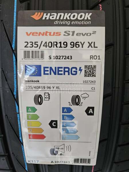 Hankook 235/40 R19 Letnja