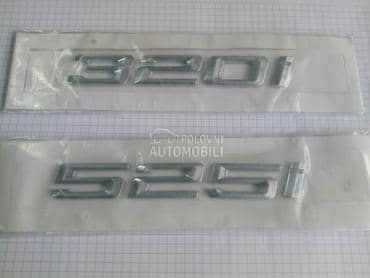 Natpis na gepek vratima za BMW 320, 525