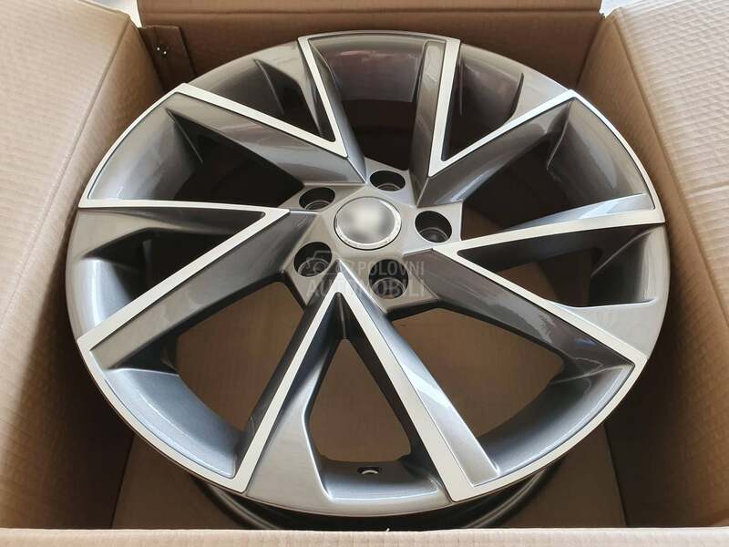 Aluminijumske felne replica škoda 17" 5 x 112