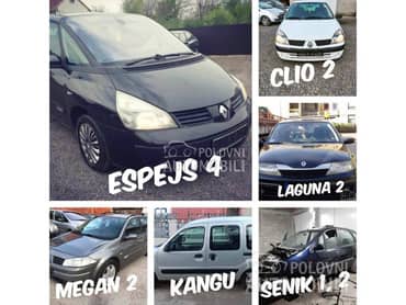 Vezni lim za Renault Clio, Laguna, Megane od 2001. do 2005. god.