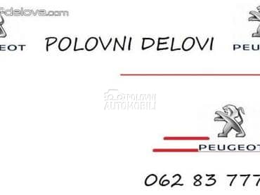 DELOVI za Peugeot 206, 207, 208 ... od 1998. do 2015. god.