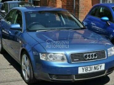 MENJACI I OSTALI DELOVI za Audi A4 od 2001. do 2005. god.