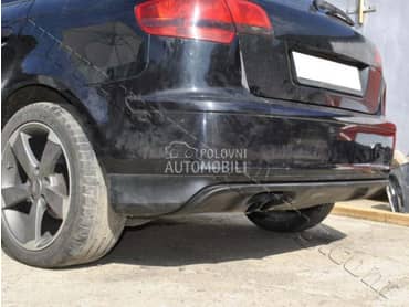 Difuzor S3 RS za branik A3 8P za Audi A3