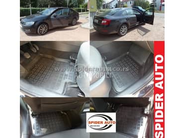 Gumene patosnice kadice za Škoda Octavia od 2013. do 2019. god.