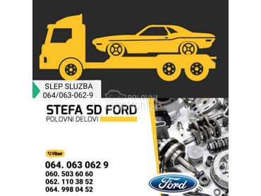 Polovni delovi za Ford Sierra od 1990. do 2012. god.