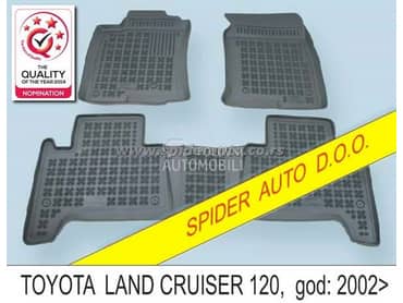 Gumene patosnice kadice za Toyota Land Cruiser od 2003. do 2009. god.