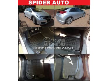 Gumene patosnice kadice 5vrata za Honda Civic od 2011. do 2017. god.