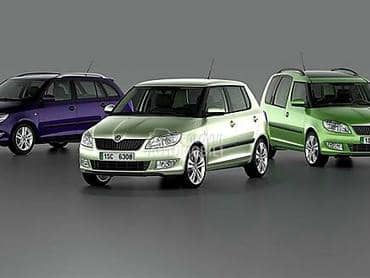 polovni delovi za Škoda Fabia, Praktik, Roomster od 2005. do 2015. god.