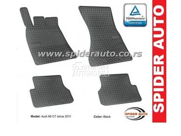 Gumene patosnice za Audi A6 od 2011. do 2017. god.