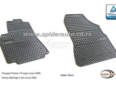 Gumene patosnice za Citroen Berlingo od 2008. do 2018. god.