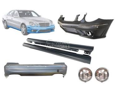Body kit AMG W211 za Mercedes Benz E 200, E 220, E 230 ... od 2002. do 2009. god.