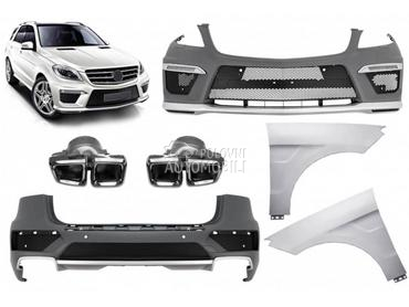 Body kit AMG 63 W166 za Mercedes Benz ML 230, ML 270, ML 320 ... od 2011. do 2015. god.