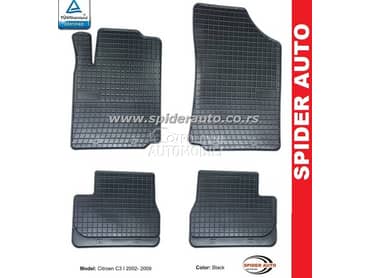 Gumene patosnice za Citroen C3 od 2002. do 2008. god.